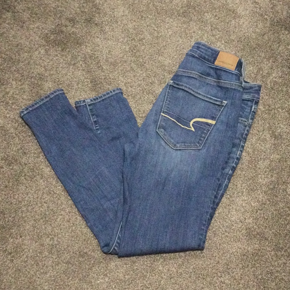 American Eagle super stretch jeans 6 short